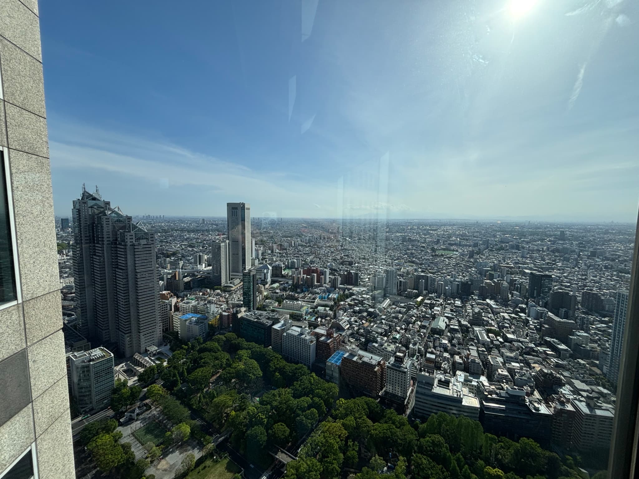 Tokyo Metropolitan Government Building free observation deck Shinjuku