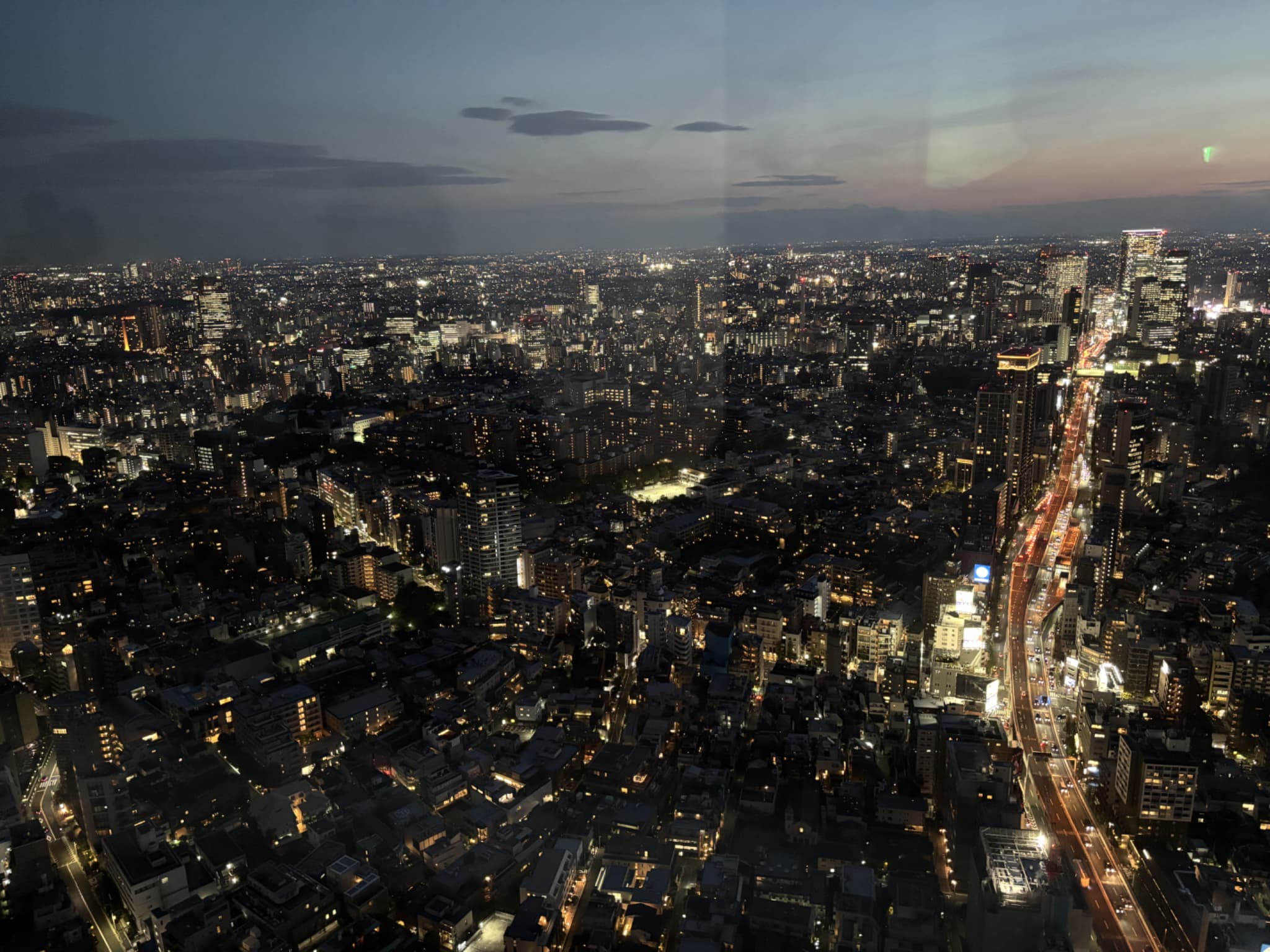 Tokyo City View Roppongi Hills observation deck